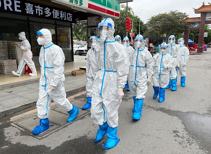 集团党员助力广州疫情封控区，筑牢抗疫“长城”